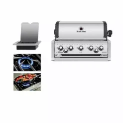 Barbecue Gas Encastrable (Built-In) Imperial S 590 Avec Réchaud BROIL KING -Le Coin du Grill barbecue built in imperial 590s 2