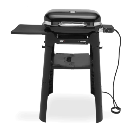 Barbecue Electrique Lumin Compact Sur Stand - Black - WEBER 1 Barbecue Electrique Lumin Compact Sur Stand - Black - WEBER