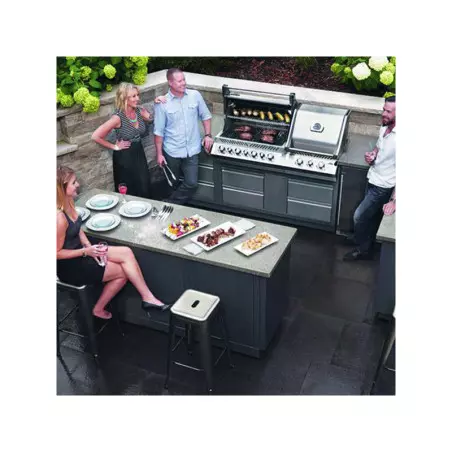 Napoleon Barbecue Encastrable Gaz Built-I Pro825 + 4 Brûleurs + 2 Sizzle Interieurs + Brûleur Arriere + Fumoir 2 Napoleon Barbecue Encastrable Gaz Built-I Pro825 + 4 Brûleurs + 2 Sizzle Interieurs + Brûleur Arriere + Fumoir – Image 2