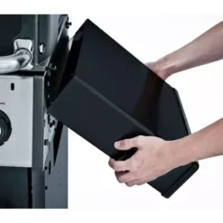 Barbecue Gaz Crown 480 Avec Tablettes Acier Rabattables Et Rôtissoire BROIL KING -Le Coin du Grill barbecue gaz crown 480 avec rotissoire broil king 2