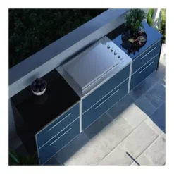 Barbecue Gaz Encastrable 6 Brûleurs Proline + Capot Plat - BEEFEATER -Le Coin du Grill barbecue gaz encastrable proline avec capot plat 2