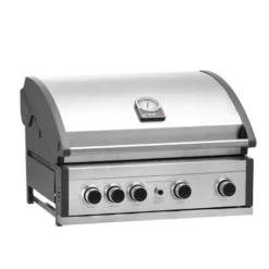 Barbecue Gaz Pro Elite Encastrable GRANDHALL -Le Coin du Grill barbecue gaz pro elite g4 encastrable grandhall 2