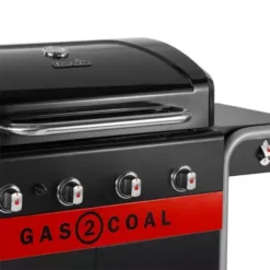 Barbecue Hybride Gaz & Charbon Gas2Coal 440 2.0 4 Brûleurs -Le Coin du Grill barbecue hybride gaz charbon gas2coal 20 4 bruleurs 3