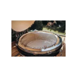 Barbecue Ceramique Le Chef Pro 2.0 Noir à Poser - MONOLITH -Le Coin du Grill barbecue kamado le chef noir sans chariot monolith 2