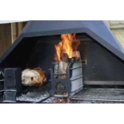 Barbecue Sud-Africain Braai Supreme 1200 Avec Support 9 Barbecue Sud-Africain Braai Supreme 1200 Avec Support -Le Coin du Grill barbecue sud africain braai freestanding 1200 avec stand 3