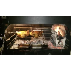 Barbecue Sud-Africain Spitbraai 1200 -Le Coin du Grill barbecue sud africain spitbraai 1200 avec support 2