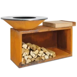 Brasero OFYR Island 100 Bois Teck