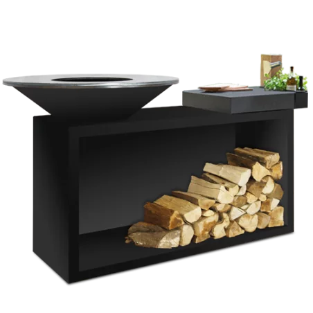 Brasero OFYR Island Black 85 Céramique Gris Anthracite 1 Brasero OFYR Island Black 85 Céramique Gris Anthracite