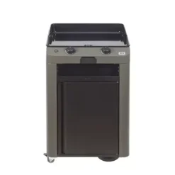 Chariot Plancha Fusion 60 Gris Cargo 2024 - ENO -Le Coin du Grill chariot ferme 2022 pour plancha fusion 60 gris cargo eno 3