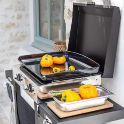 Combo Plancha Gaz Initial 50 + Chariot Acier Noir - ENO 7 Combo Plancha Gaz Initial 50 + Chariot Acier Noir - ENO -Le Coin du Grill combo plancha gaz initial 50 chariot acier noir eno 2