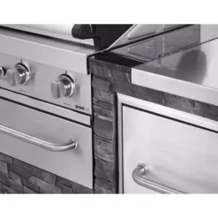 Meuble Modulaire GRANDHALL Stone Island (hors BBQ) -Le Coin du Grill meuble modulaire grandhall stone island hors bbq 3