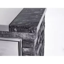 Meuble Modulaire GRANDHALL Stone Island (hors BBQ) -Le Coin du Grill meuble modulaire grandhall stone island hors bbq 4