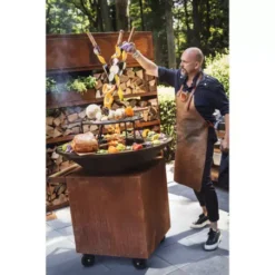 Brasero OFYR Classic Corten 100 Pro -Le Coin du Grill ofyr classic corten 100 pro 2