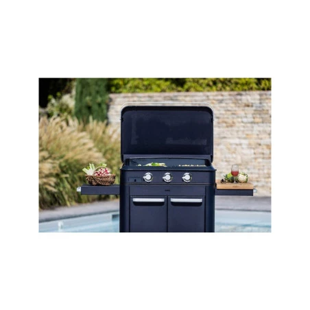 Combo Plancha Enosign Gaz 80 Bleu Navy Avec Capot Navy - ENO 2 Combo Plancha Enosign Gaz 80 Bleu Navy Avec Capot Navy - ENO â Image 2