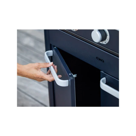 Combo Plancha Enosign Gaz 80 Bleu Navy Avec Capot Navy - ENO 3 Combo Plancha Enosign Gaz 80 Bleu Navy Avec Capot Navy - ENO â Image 3