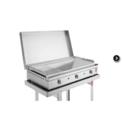 Devant -Le Coin du Grill pack plancha chef 80 capot a charnieres 1