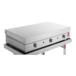 Pack Plancha Gaz PLANET Chef 80 + Capot à Charnieres