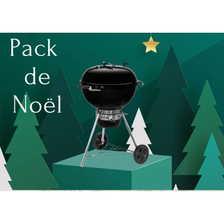 Pack Spécial Noël Barbecue Master-Touch 5750 - Black - WEBER 1 Pack Spécial Noël Barbecue Master-Touch 5750 - Black - WEBER