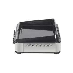 Plancha Enosign Gaz 80 Inox 2023 - ENO -Le Coin du Grill plancha enosign gaz 80 inox acier noir avec capot 7