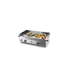 Plancha Gaz KRAMPOUZ Inox - Design - 65X39 -Le Coin du Grill plancha gaz krampouz inox design 65x39 2