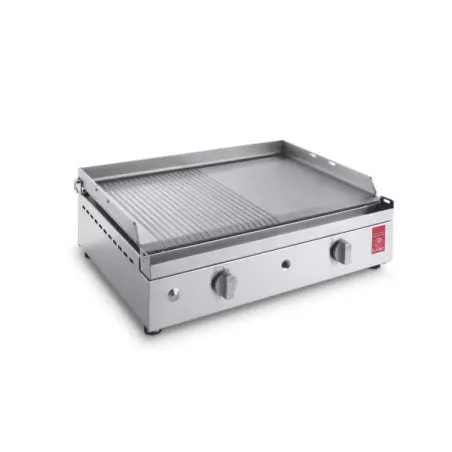 Plancha Gaz PLANET Chef 55 Plaque Inox Lisse Rainurée (Réf. 0201137) 1 Plancha Gaz PLANET Chef 55 Plaque Inox Lisse Rainurée (Réf. 0201137)