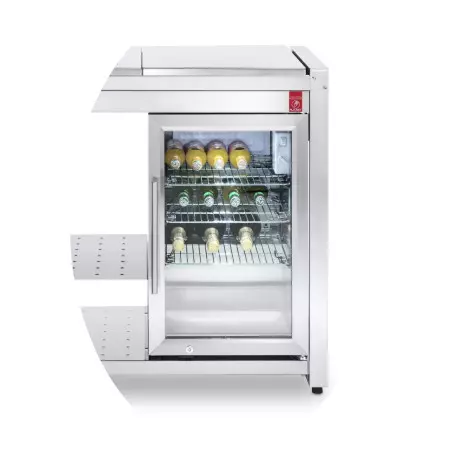 Table Oasi 97 Ice Avec Réfrigérateur D'Extérieur - Plancha PLANET 2 Table Oasi 97 Ice Avec Réfrigérateur D'Extérieur - Plancha PLANET – Image 2