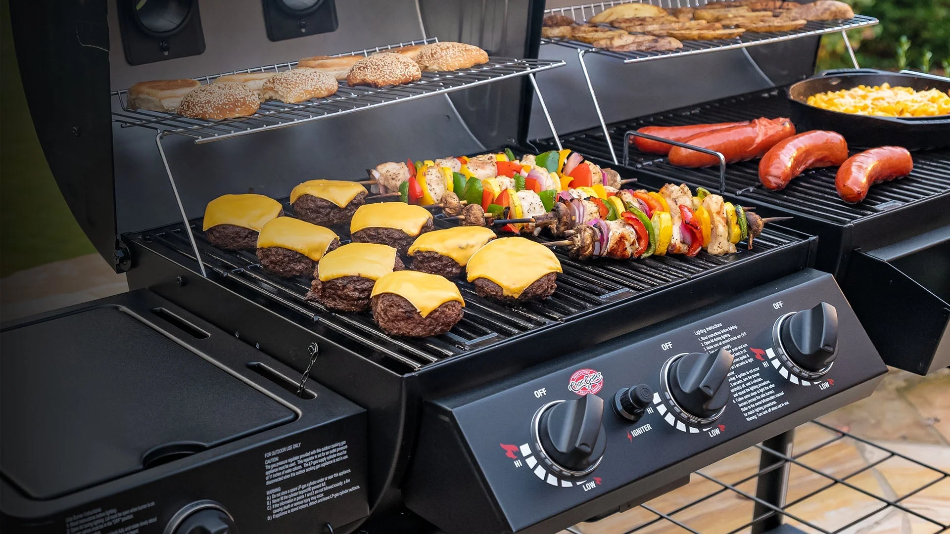 Devant -Le Coin du Grill Dual Fuel Grills PLP Comp 1 Option 1